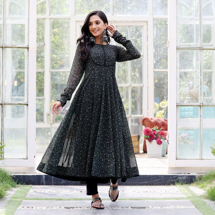 Beautiful Floral Printed Kurti | Indian Ethnic Wear for Women