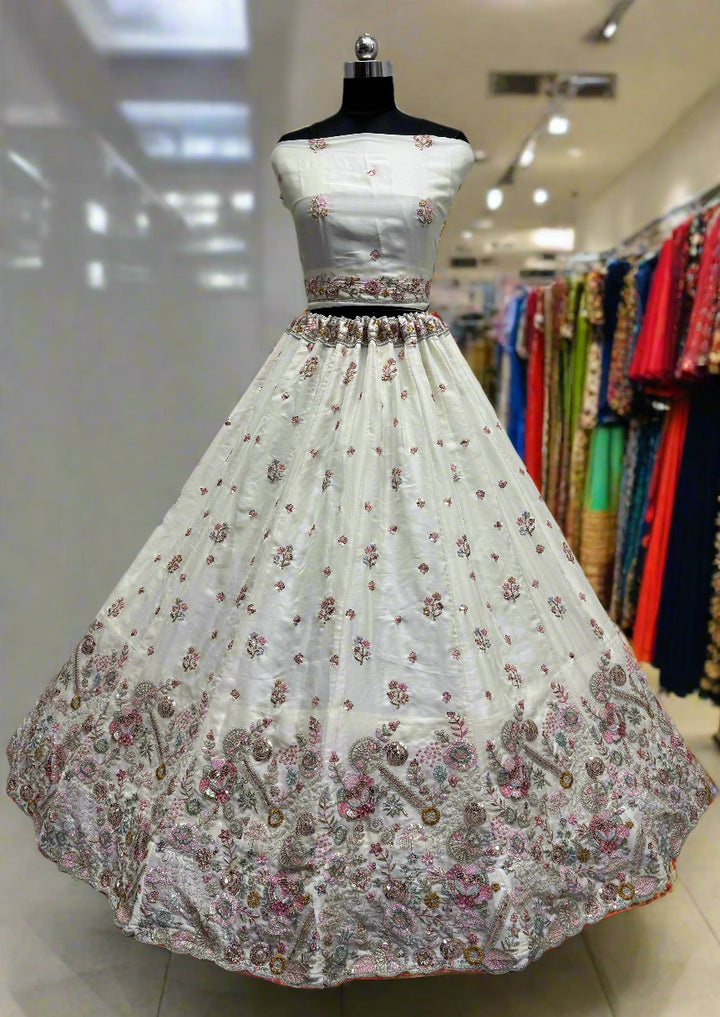 Sophisticated Silk Lehenga with Dupatta | Unmatched Beauty for Grand Occasions