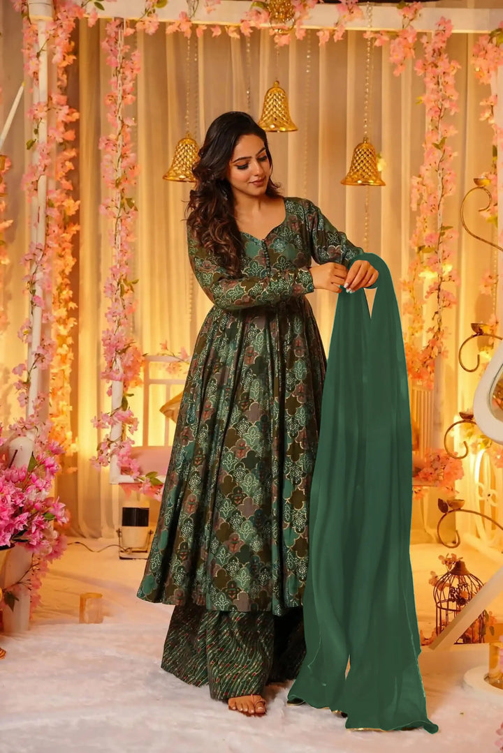 Stylish Readymade Suit | Muslin Fabric with Designer Digital Print