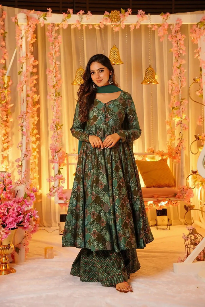 Stylish Readymade Suit | Muslin Fabric with Designer Digital Print