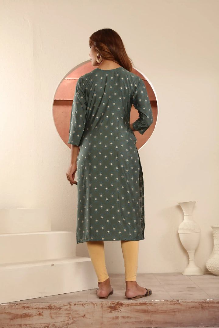 Viscose Muslin Kurti | Designer Printed with Pocket Stylish & Comfortable