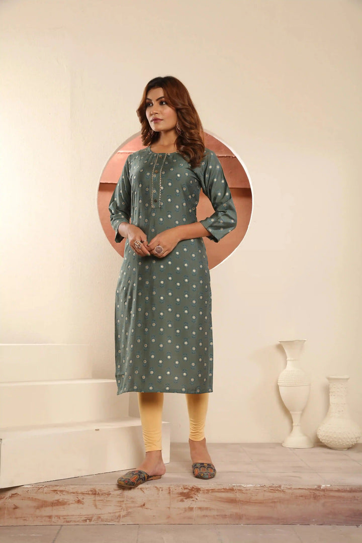 Viscose Muslin Kurti | Designer Printed with Pocket Stylish & Comfortable