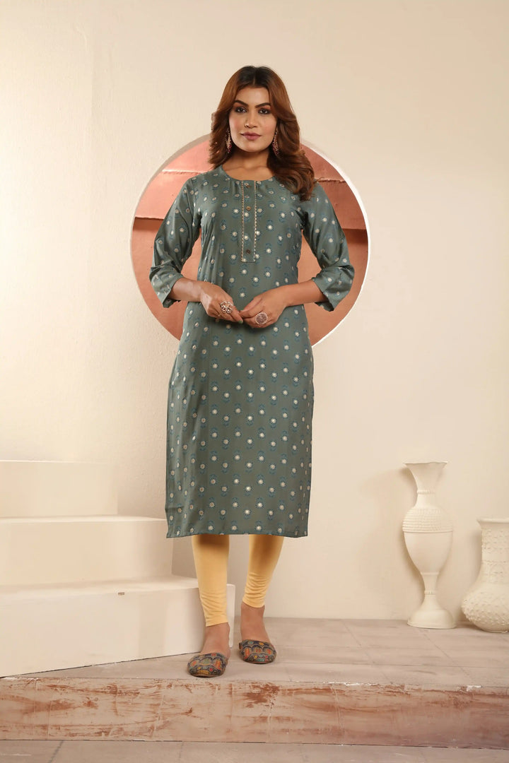 Viscose Muslin Kurti | Designer Printed with Pocket Stylish & Comfortable
