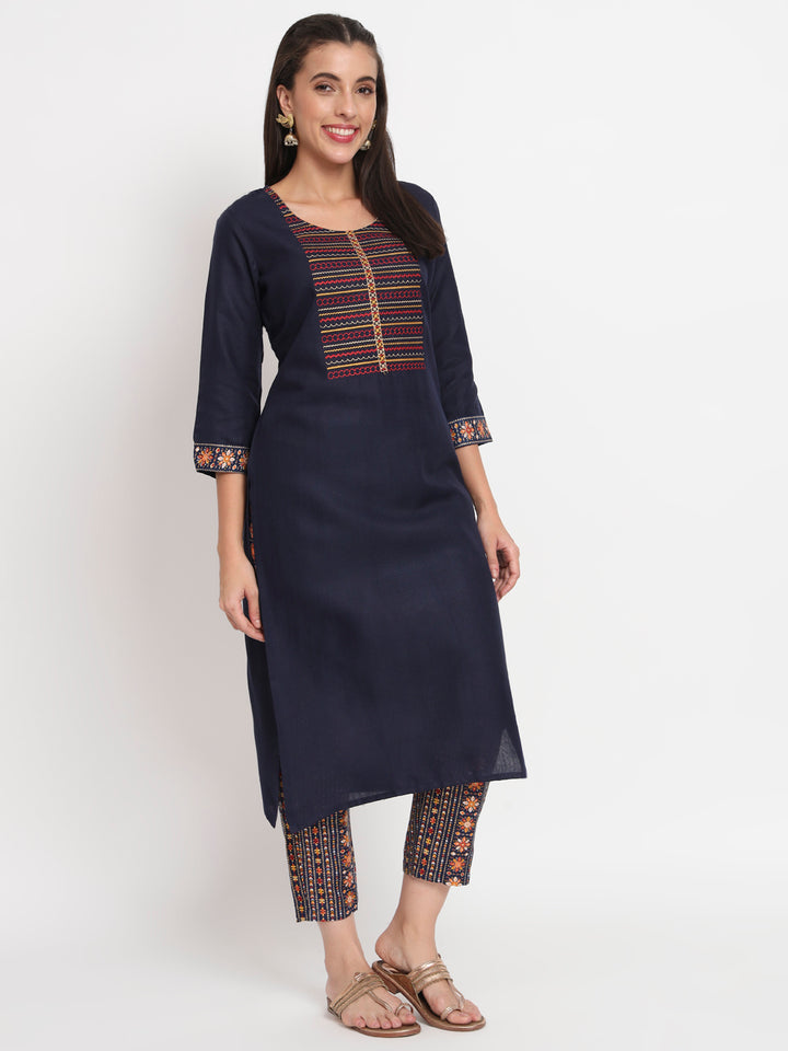 Elegant Mehendi Suit | Magic Cotton top bottom with Muslin dupatta