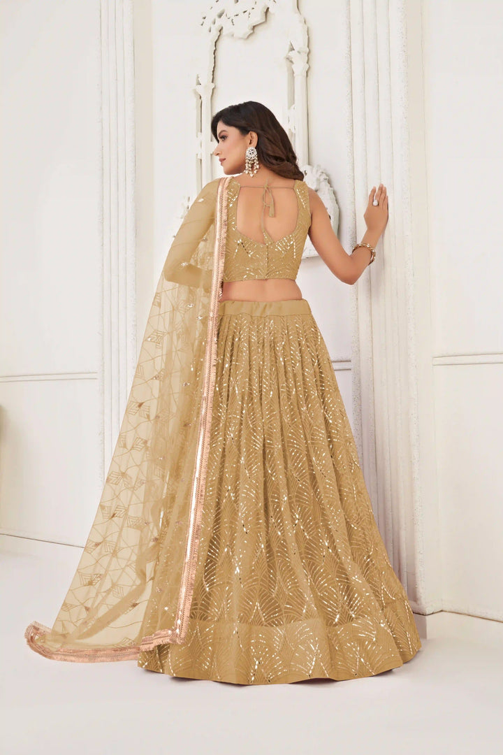 Stunning Butterfly Net Lehenga with Dupatta | Elegance Redefined for Brides
