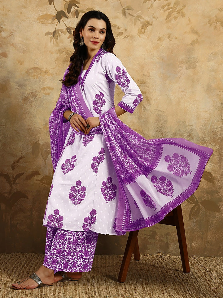 Gorgeous Mustard Suit | Cotton Blend top bottom with Chanderi Cotton dupatta