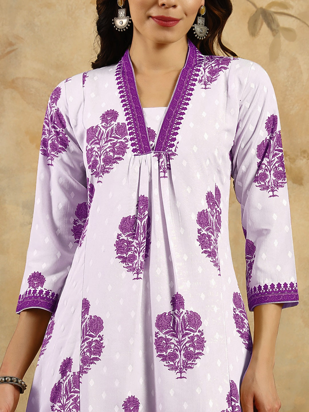 Gorgeous Mustard Suit | Cotton Blend top bottom with Chanderi Cotton dupatta