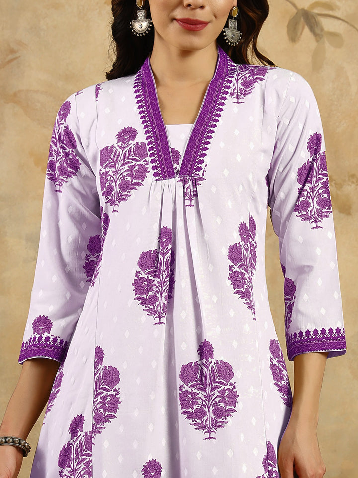 Gorgeous Mustard Suit | Cotton Blend top bottom with Chanderi Cotton dupatta
