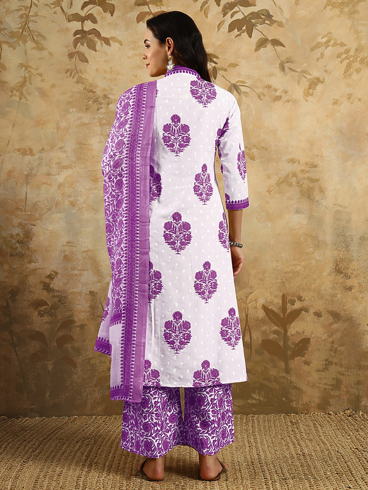 Gorgeous Mustard Suit | Cotton Blend top bottom with Chanderi Cotton dupatta
