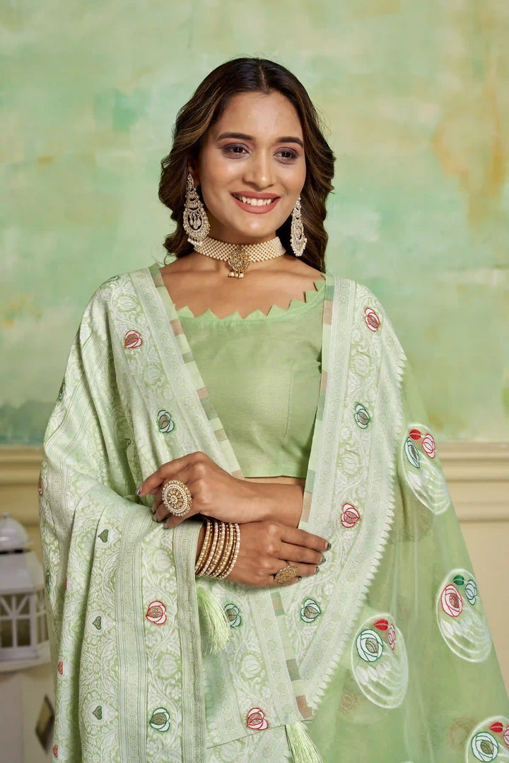 Designer Cotton Saree with Wevon Work | Perfect for Weddings & Special Events