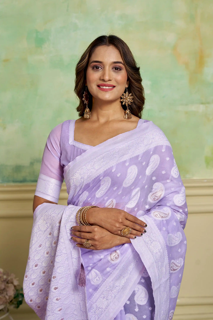 Cotton Wevon-Designer Saree | Perfect for Weddings and Special Events