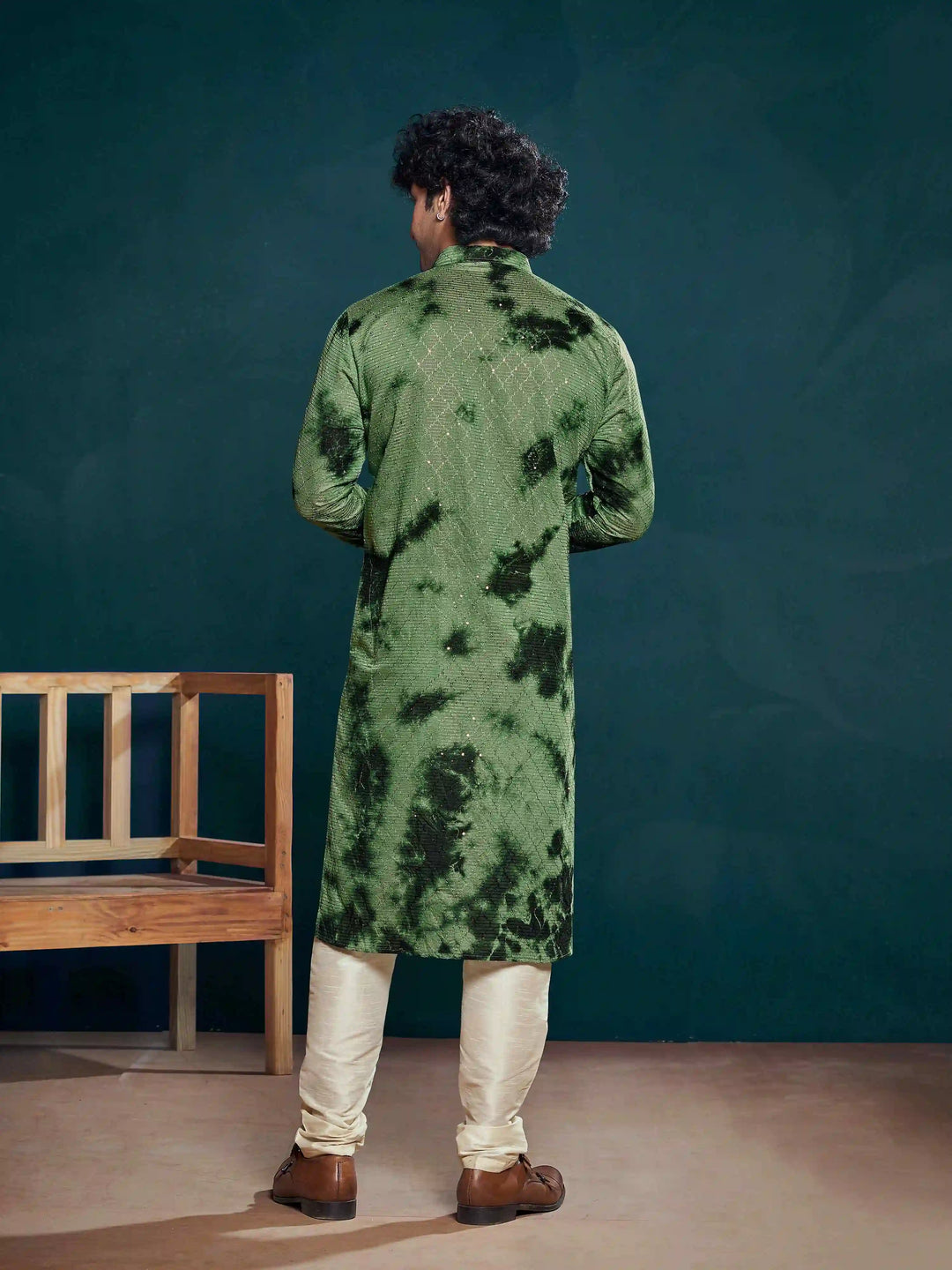 Viscose Art Silk Kurta Pajama | Designer Sequin Embroidery Festive Wear