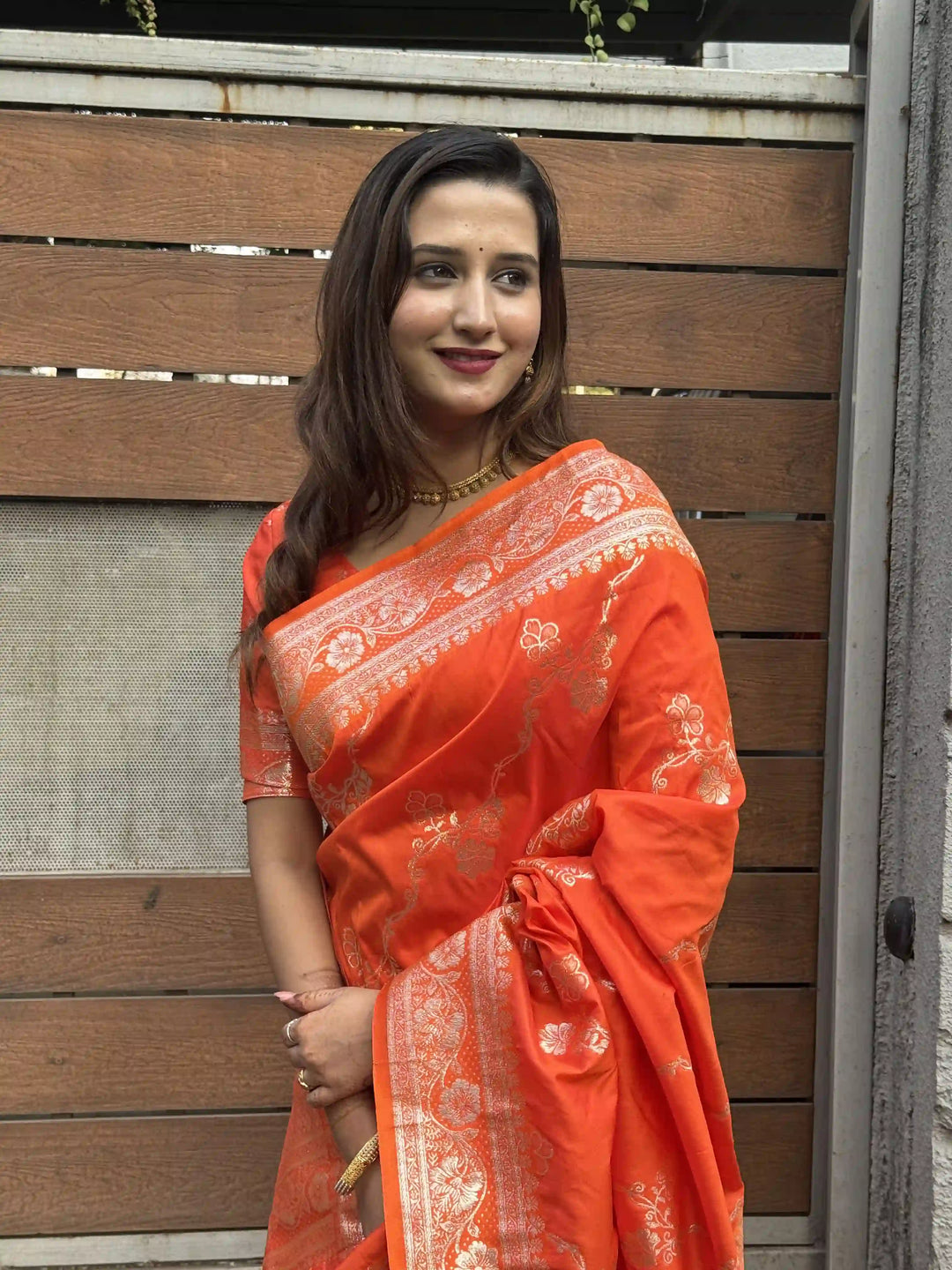 Banarasi Silk Saree Jacquard Wevon Work | Designer Jari Traditional and Wedding