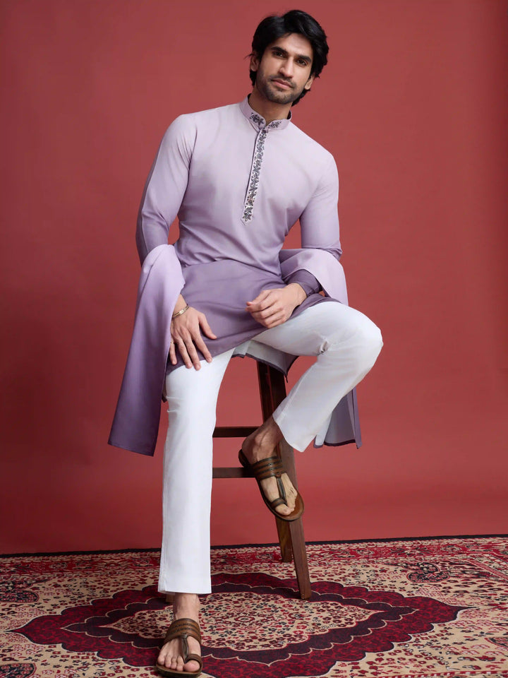 Party-Ready Rayon Kurta Set | Dupatta with Stunning Mirror Embellishments