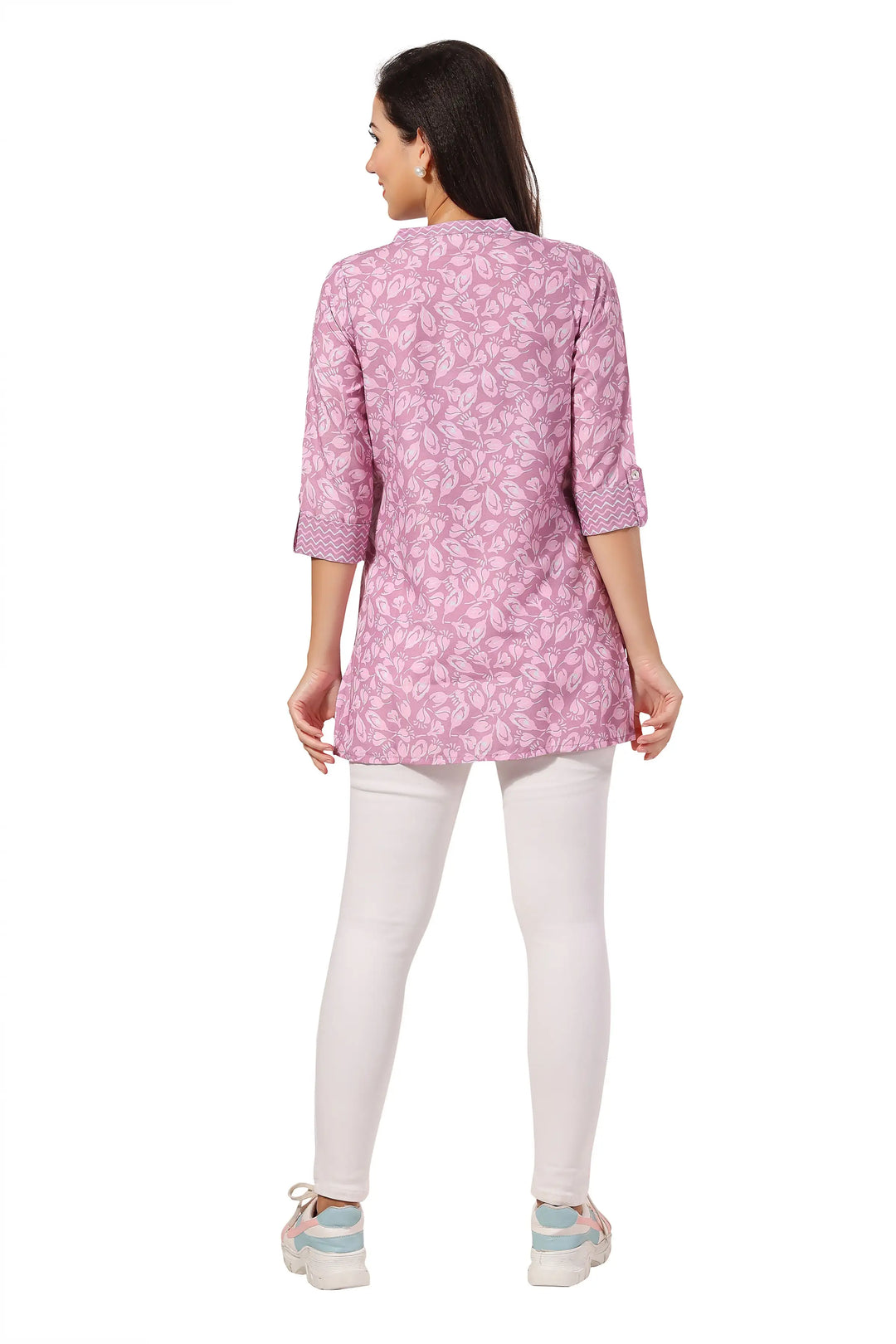 Stylish Rayon Short Kurti | Designer Print Party & Casual Wear