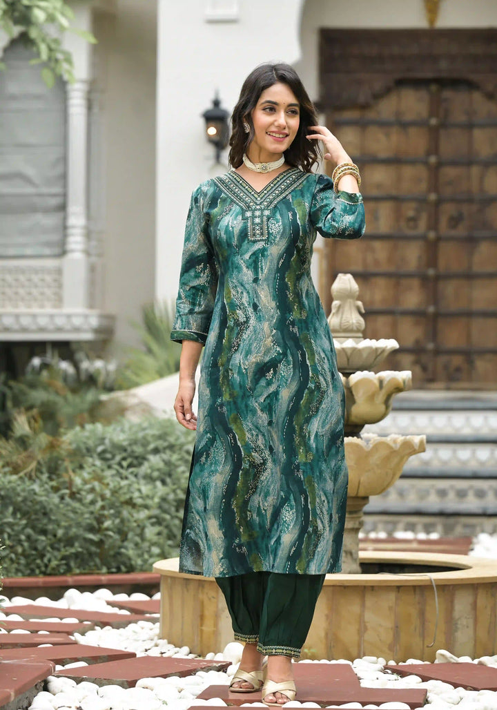 Luxurious Designer Suit | Soft Modal Silk Chanderi Dupatta