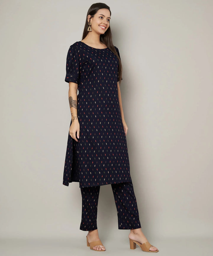Stylish Viscose Rayon Kurti Set | Designer Printed Kurti with Matching Bottom