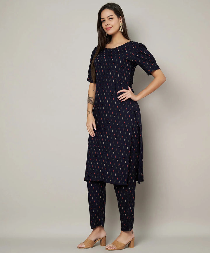 Stylish Viscose Rayon Kurti Set | Designer Printed Kurti with Matching Bottom
