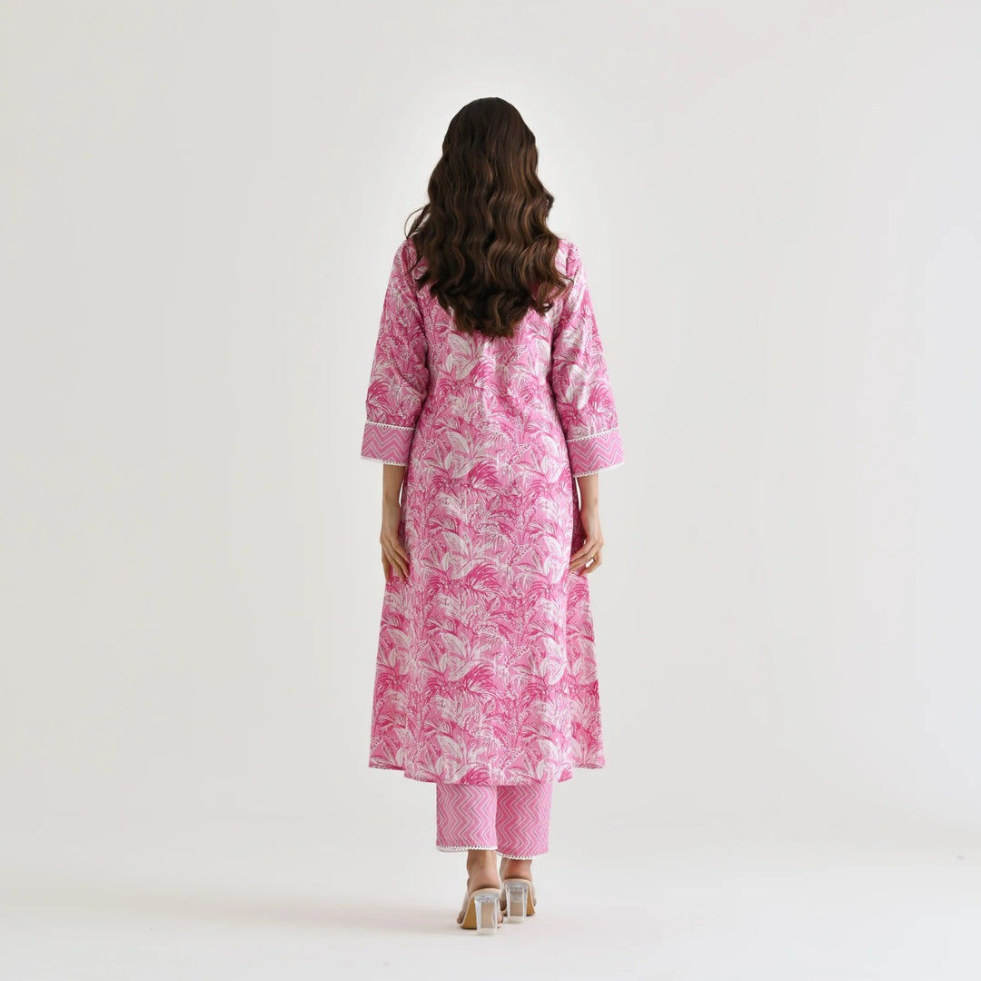 Designer Rayon Slub Salwar Suit | Printed & Moti Hand Work for Elegant Look
