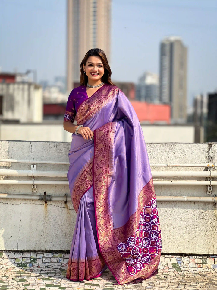 Banarasi Silk Saree | Weaving Jacquard Jari Work Wedding & Party Wear