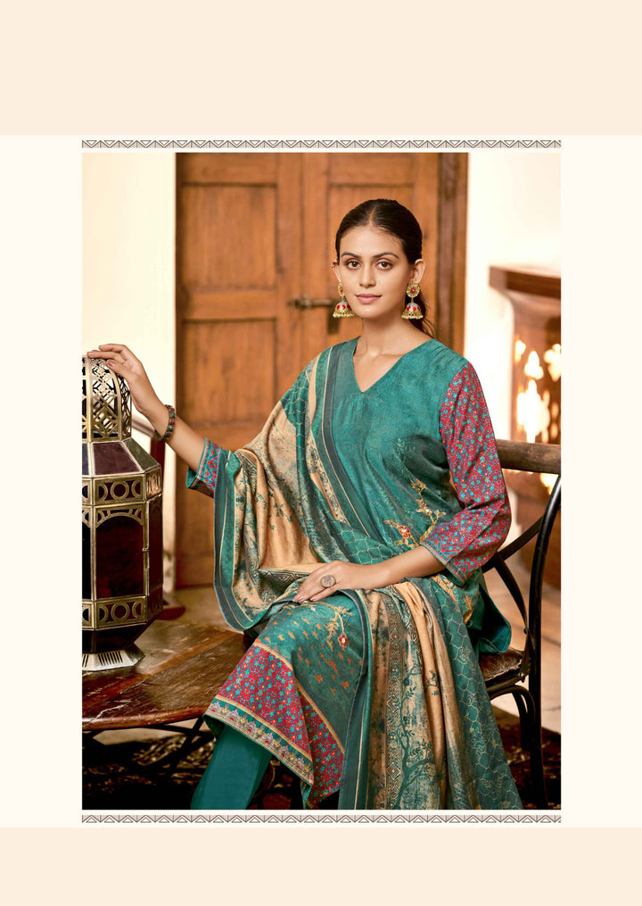 Stylish Rama Viscose Silk Top Featuring Santoon Bottom | Highlighting a Stunning Viscose Silk