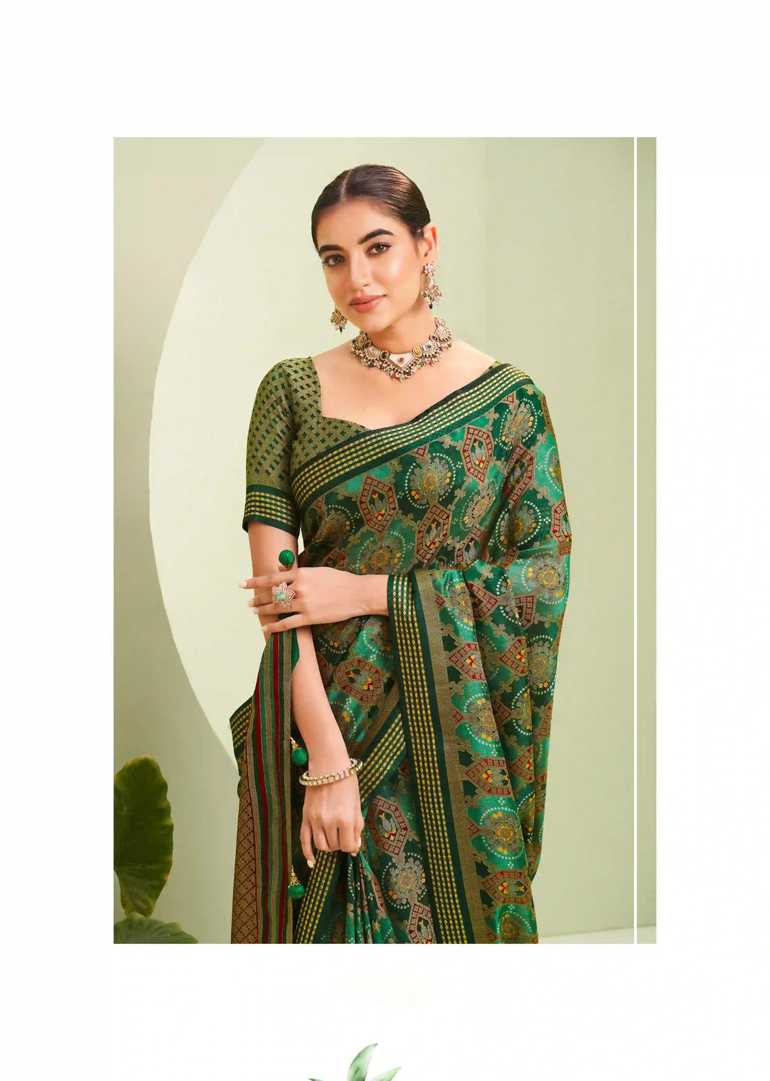 Stylish PV Georgette Saree | Designer Wevon Border Festive & Wedding Wear
