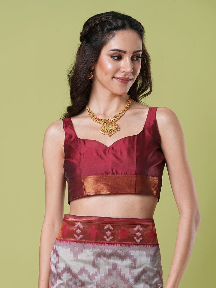 Traditional Banarasi Silk Saree | Rich Wevon Jacquard Festive Look