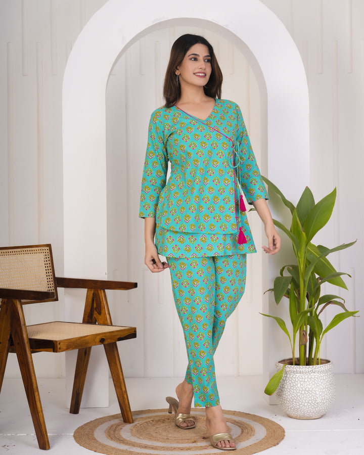 Chic Rama Cotton Co-ord Set | Lightweight & Comfortable Summer Wear