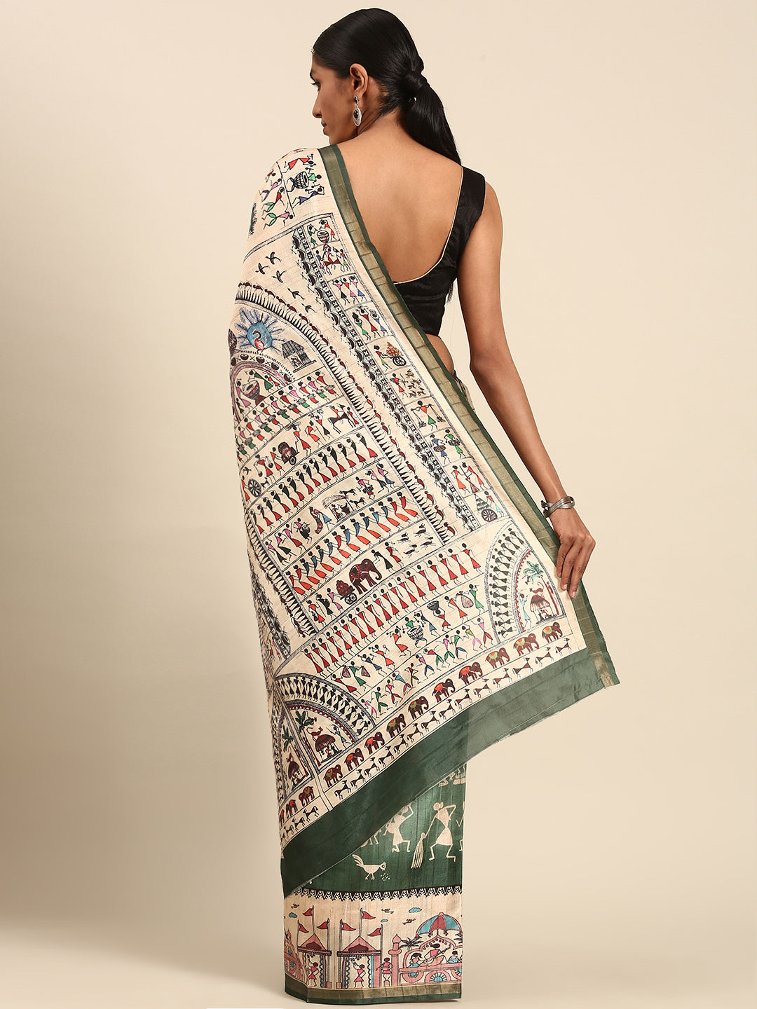 Elegant Cotton Saree | Designer Printed Traditional Festive Wear