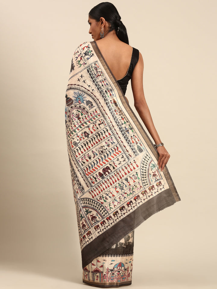 Elegant Cotton Saree | Designer Printed Traditional Festive Wear