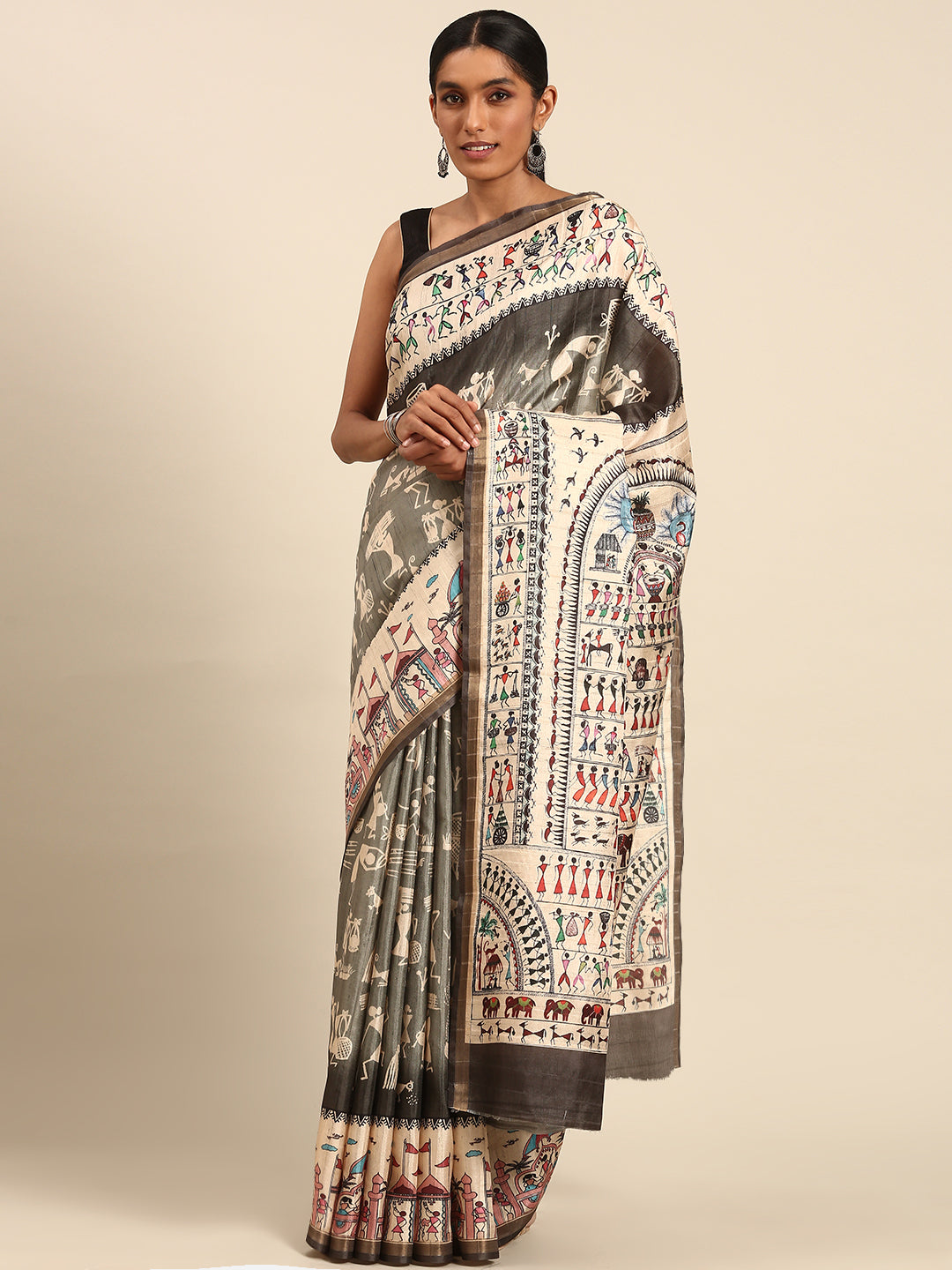Elegant Cotton Saree | Designer Printed Traditional Festive Wear