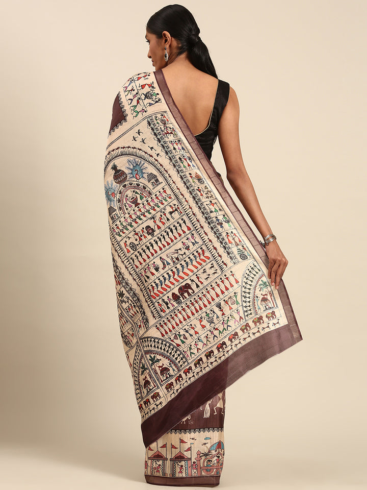 Elegant Cotton Saree | Designer Printed Traditional Festive Wear