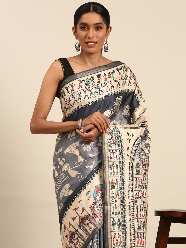 Elegant Cotton Saree | Designer Printed Traditional Festive Wear