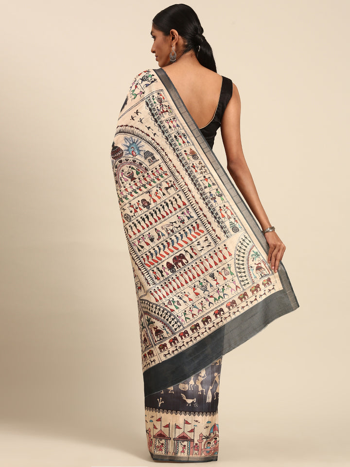 Elegant Cotton Saree | Designer Printed Traditional Festive Wear
