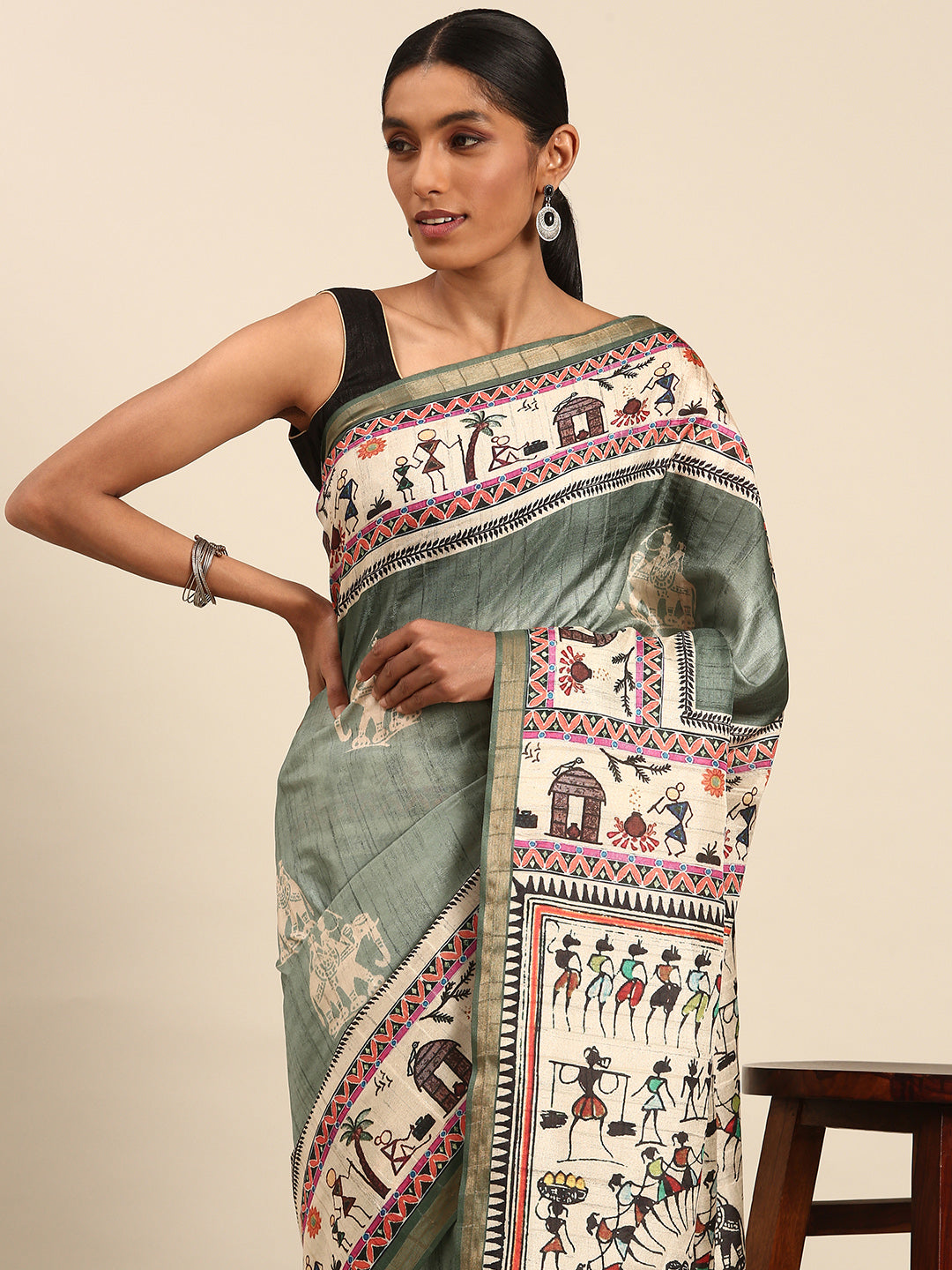 Soft Cotton Saree | Traditional Printed Comfortable & Stylish Look