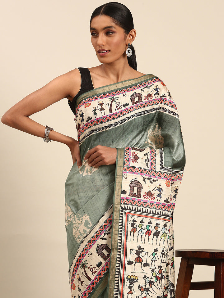 Soft Cotton Saree | Traditional Printed Comfortable & Stylish Look