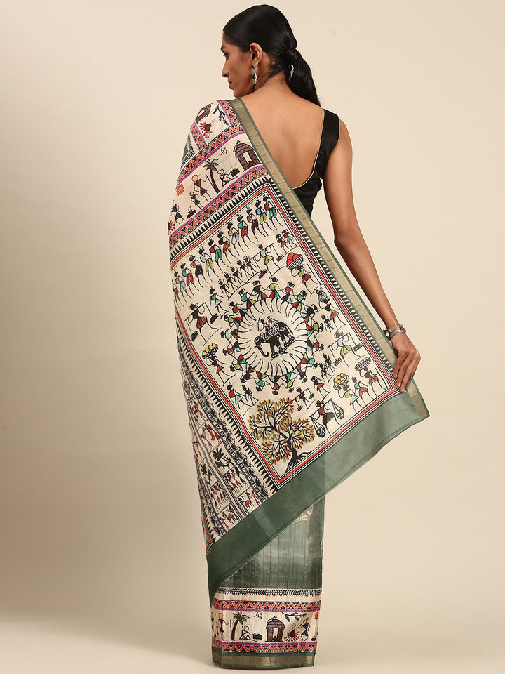 Soft Cotton Saree | Traditional Printed Comfortable & Stylish Look