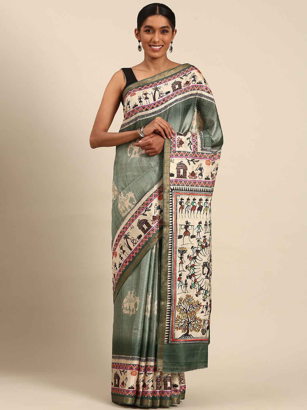 Soft Cotton Saree | Traditional Printed Comfortable & Stylish Look