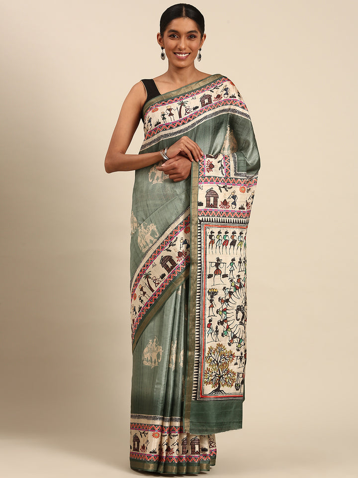 Soft Cotton Saree | Traditional Printed Comfortable & Stylish Look