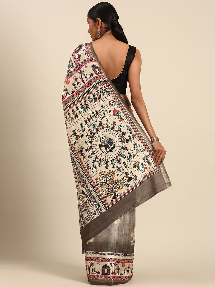 Soft Cotton Saree | Traditional Printed Comfortable & Stylish Look