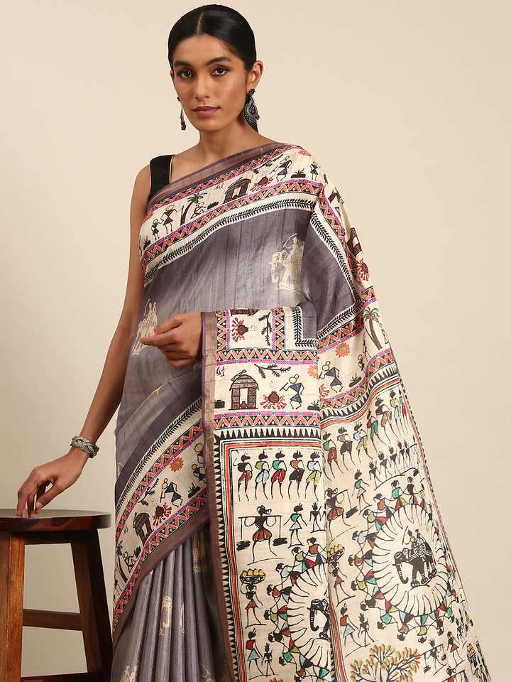 Soft Cotton Saree | Traditional Printed Comfortable & Stylish Look