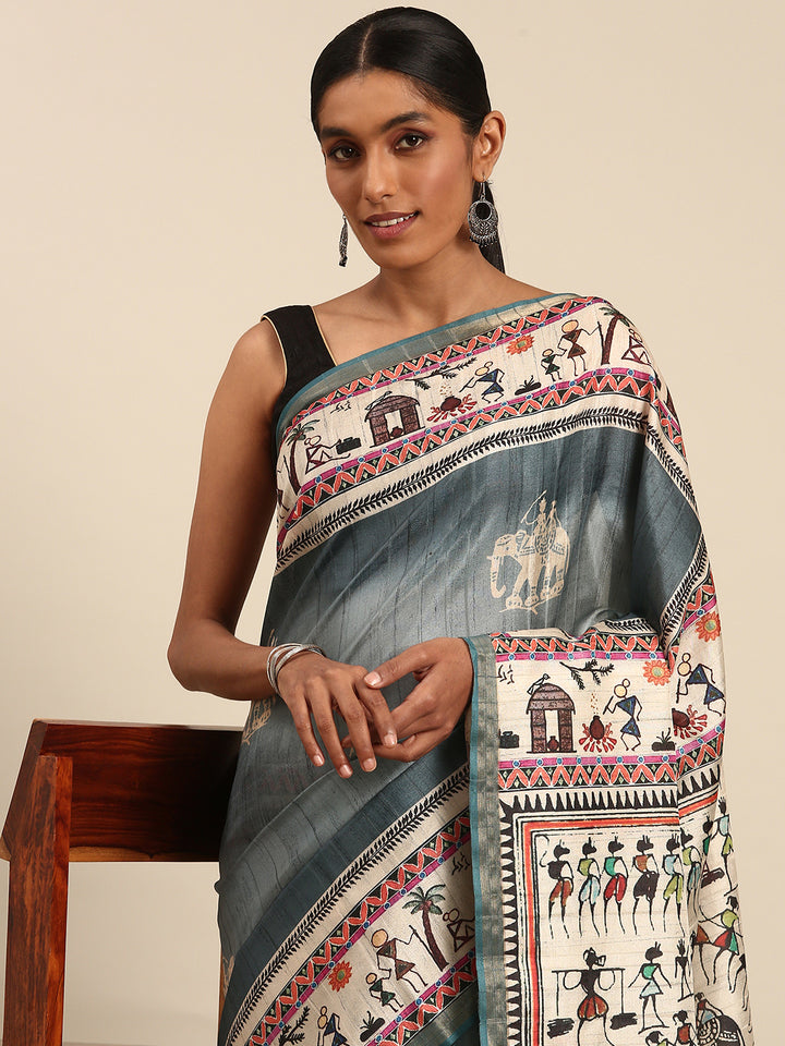 Soft Cotton Saree | Traditional Printed Comfortable & Stylish Look