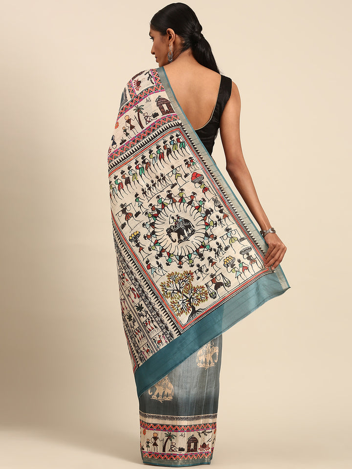 Soft Cotton Saree | Traditional Printed Comfortable & Stylish Look