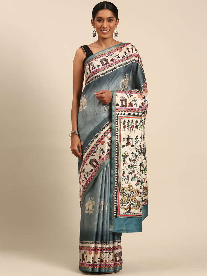 Soft Cotton Saree | Traditional Printed Comfortable & Stylish Look
