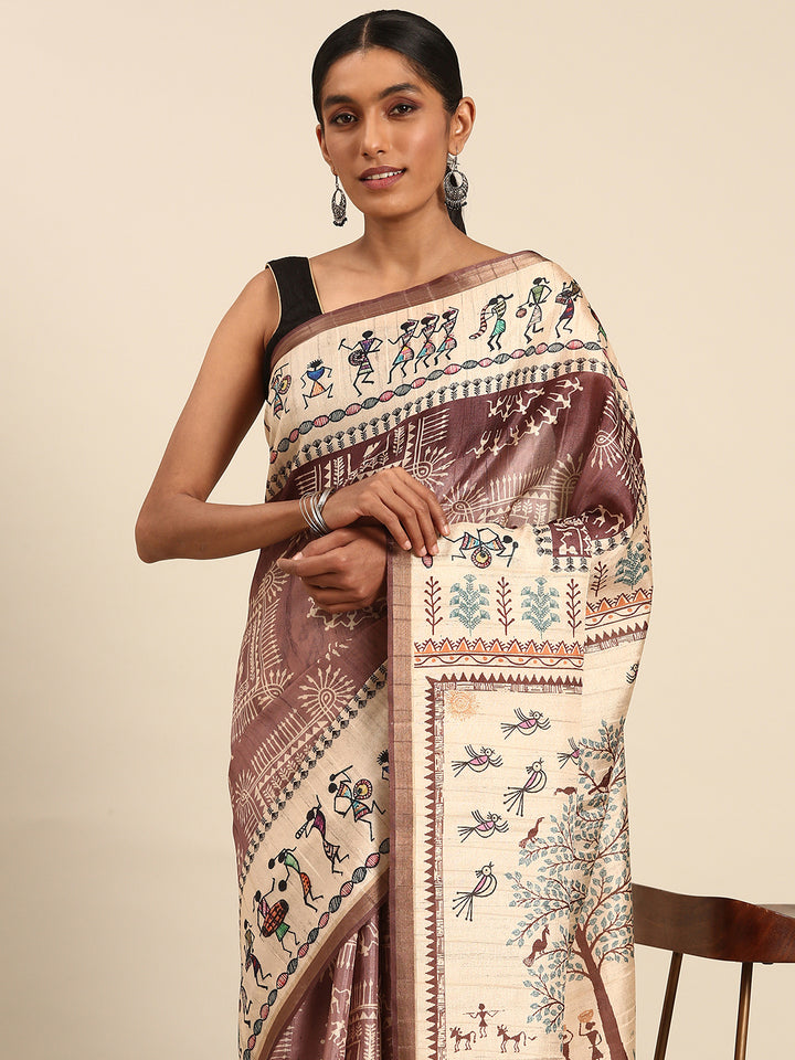 Contemporary Cotton Saree | Designer Printed Elegance for Women