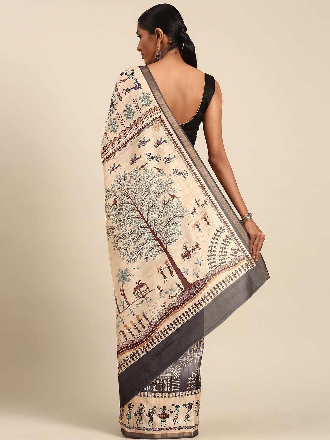 Contemporary Cotton Saree | Designer Printed Elegance for Women