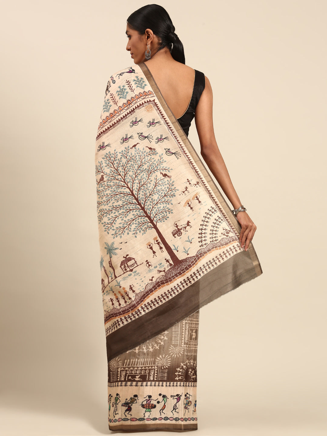 Contemporary Cotton Saree | Designer Printed Elegance for Women