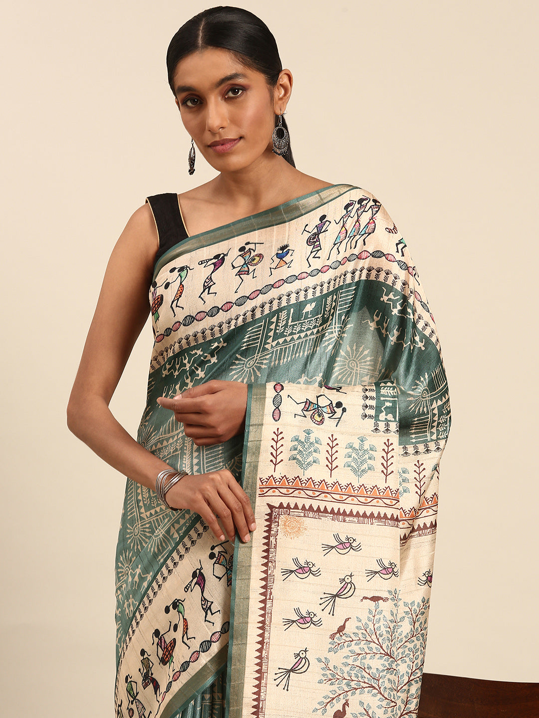 Contemporary Cotton Saree | Designer Printed Elegance for Women