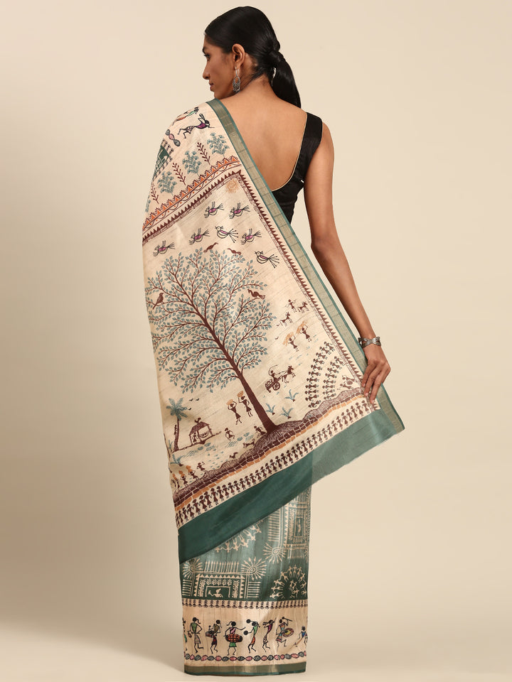 Contemporary Cotton Saree | Designer Printed Elegance for Women