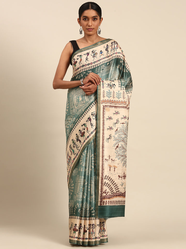 Contemporary Cotton Saree | Designer Printed Elegance for Women
